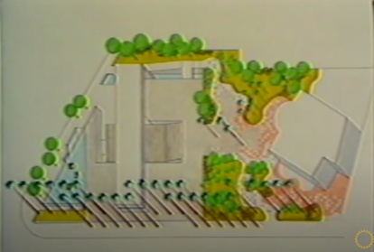 Croquis das duas propostas desenvolvidas pelo escritório Burle Marx em ordem cronológica (s/d)