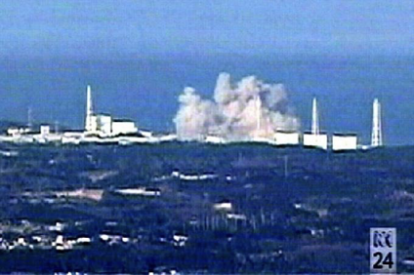 Figura 02: explosão na Usina Nuclear de Fukushima Daiichi, 11 de março de 2011.