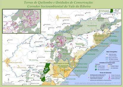 Terras de Quilombos e Unidades de Conservação: Corredor Socioambiental do Vale do Ribeira.