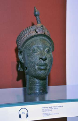 Busto de Ifé, exposto no British Museum. Obra que serviu de referência para o Monumento Zumbi dos Palmares, no Rio de Janeiro. Fonte: British Museum. (1)