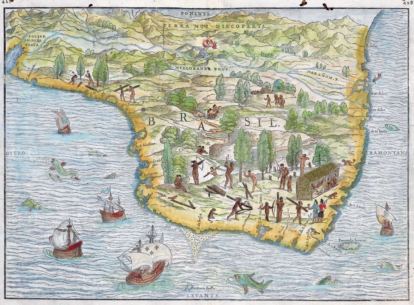 Mapa de Giàcomo Gastaldi, 1550. (1)