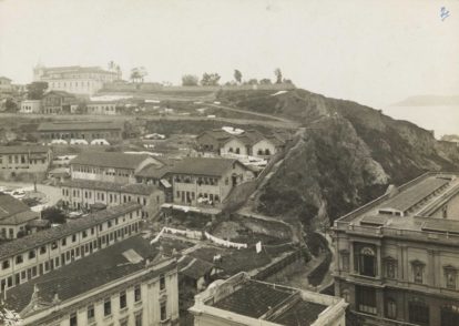 Morro do Castelo. Fonte: Acervo Biblioteca Nacional. (3)