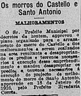 Fragmento do Jornal do Brasil, de 18 de agosto de 1920. Fonte: Acervo Biblioteca Nacional. (5)