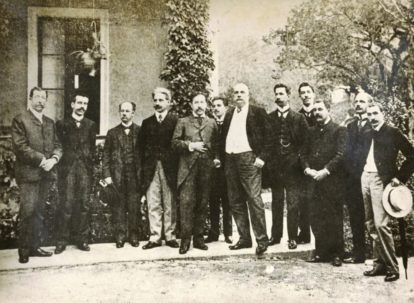 Negociadores do Tratado de Petrópolis, em 17 de novembro de 1903 - Mapoteca do Itamaraty, Rio de Janeiro-RJ. (2)
