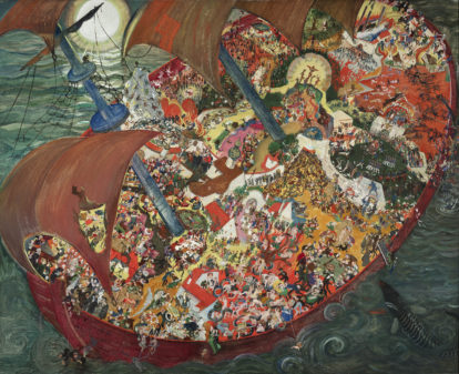 Das Narrenschiff/Ship of Fools (1922) - Oskar Lanke. (4)