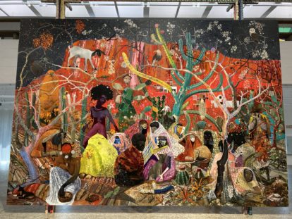 ’’Canudos não se rendeu’’, 2021, Luiz Zerbini. Foto: Joana Martins.