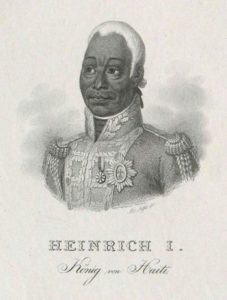 Henri Christophe, rei do Haiti, gravura de Blasius Höfel, séc XIX (6)