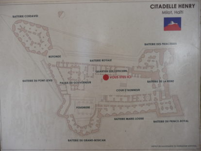 Planta baixa da Cidadela, disponível no local hoje. Fonte: Wikimedia. (7)