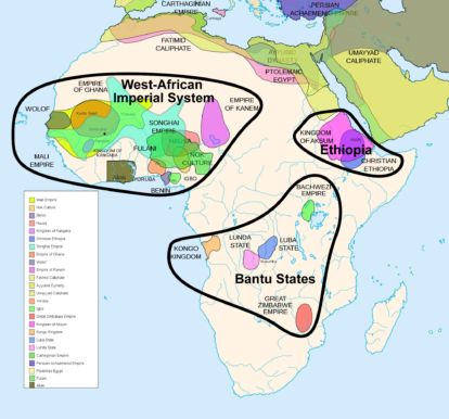 Civilizações africanas mapeiam o imperial. (5)