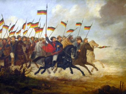 Carga de Cavalaria, Guilherme Litran, 1893 Fonte: Wikimedia Commons (3)