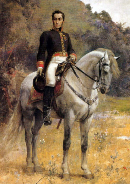 Simon Bolivar en Carabobo, por Arturo Michelena. (4)
