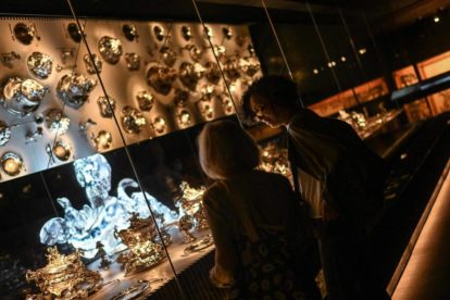 Visitantes no museu. Foto: Patricia de Melo Moreira/AFP (3)