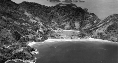 Início das obras para as Usinas de Angra dos Reis, nos anos 1970 - Divulgação/O Globo. (2)