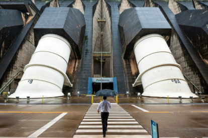 Entrada da Usina Itaipu Binacional - Foto de Rubens Fraulini/Divulgação Itaipu Binacional