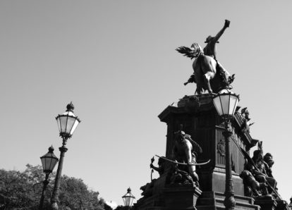 Monumento a D. Pedro I na Praça Tiradentes - Foto de Clarissa Pivetta/Jornal Arte&Política (4)