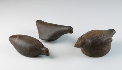 Zoólitos em forma de aves encontrados em Santa Catarina - Museu Nacional-RJ (UFRJ). (5)