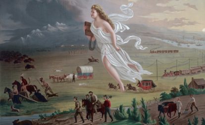 American Progress, 1872.  Artista: John Gast (2)