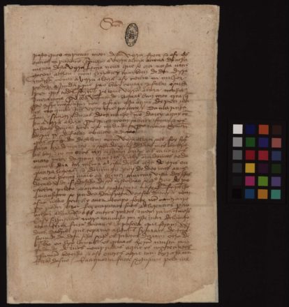 Primeira página da Carta de Pêro Vaz de Caminha (3)