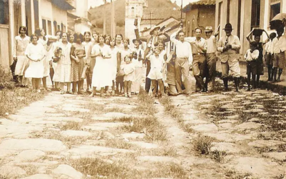 População de São João Marcos antes da desapropriação. (4)