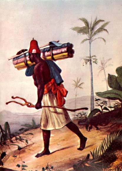 “Negro de origem muçulmana”, de Jean-Baptiste Debret, 1834-1839