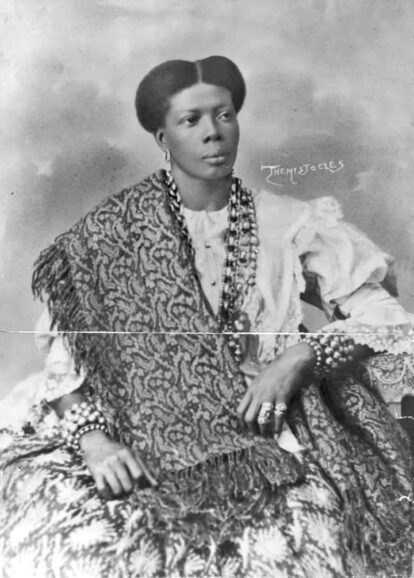 Eugênia Ana dos Santos, Mãe Aninha, cerca de 1890. (1)